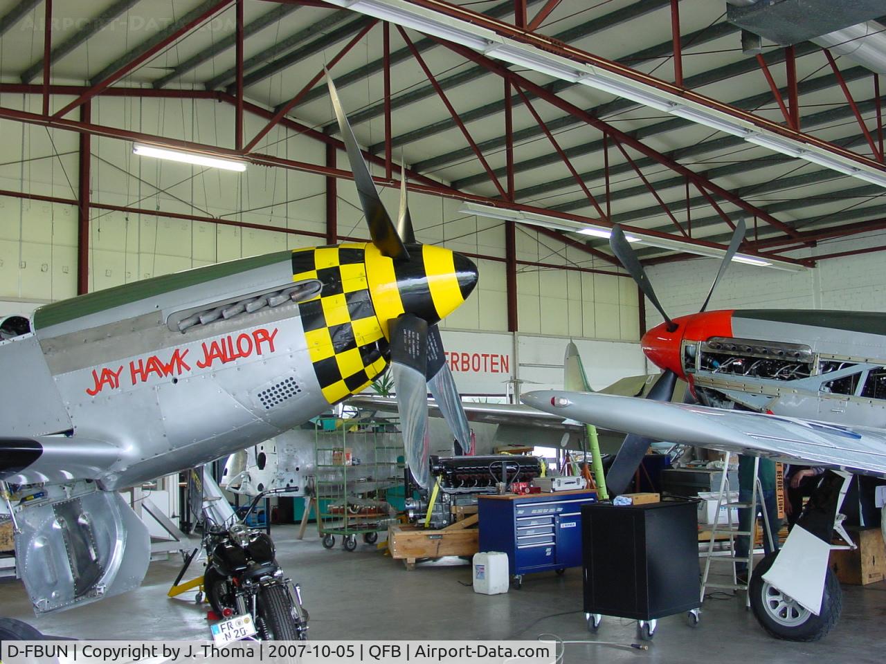 D-FBUN, 1944 North American P-51D Mustang C/N 122-39270, North American P-51D Mustang