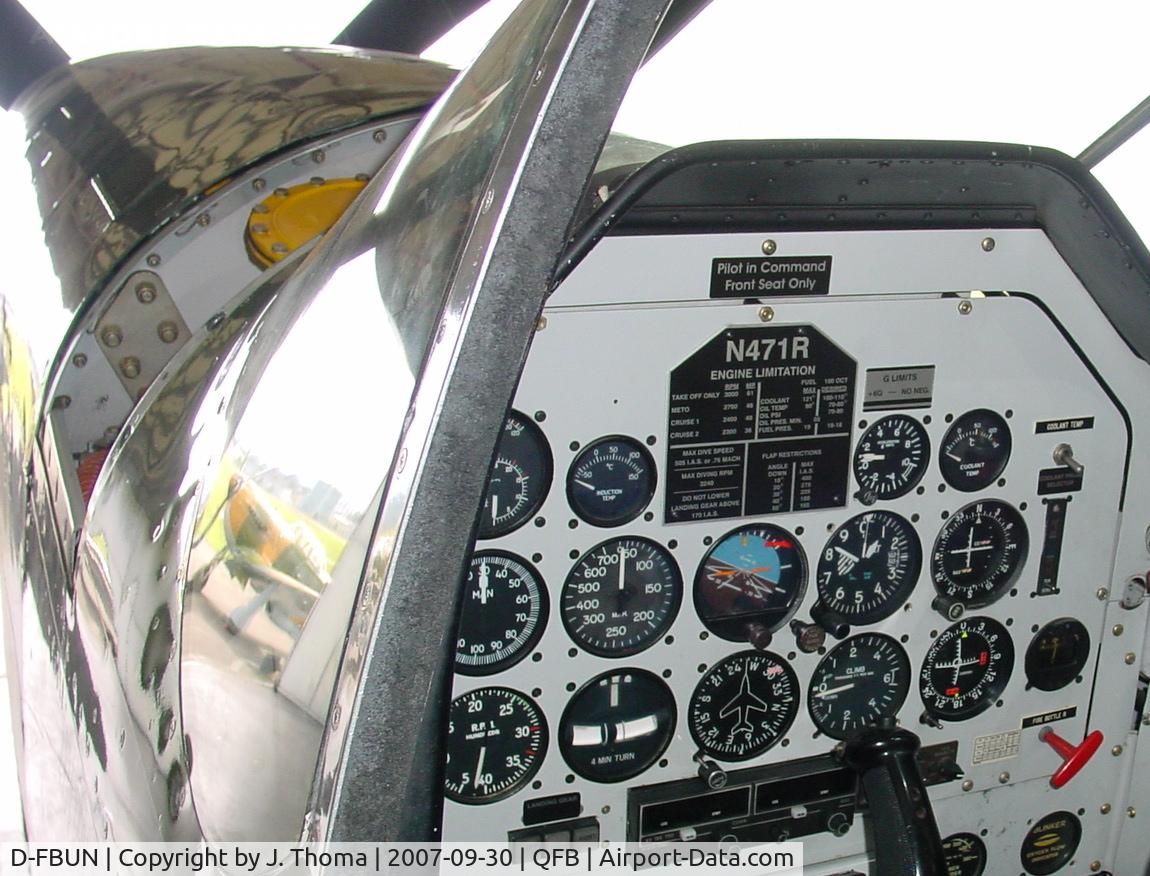 D-FBUN, 1944 North American P-51D Mustang C/N 122-39270, North American P-51D Mustang