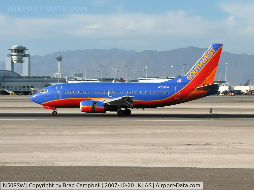 N508SW, 1990 Boeing 737-5H4 C/N 24185, Southwest Airlines / 1990 Boeing 737-5H4