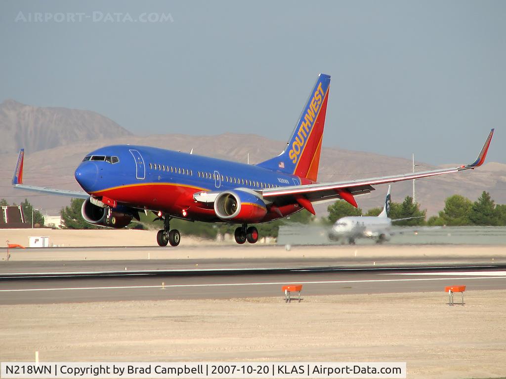 N218WN, 2005 Boeing 737-7H4 C/N 32489, Southwest Airlines / 2005 Boeing 737-7H4