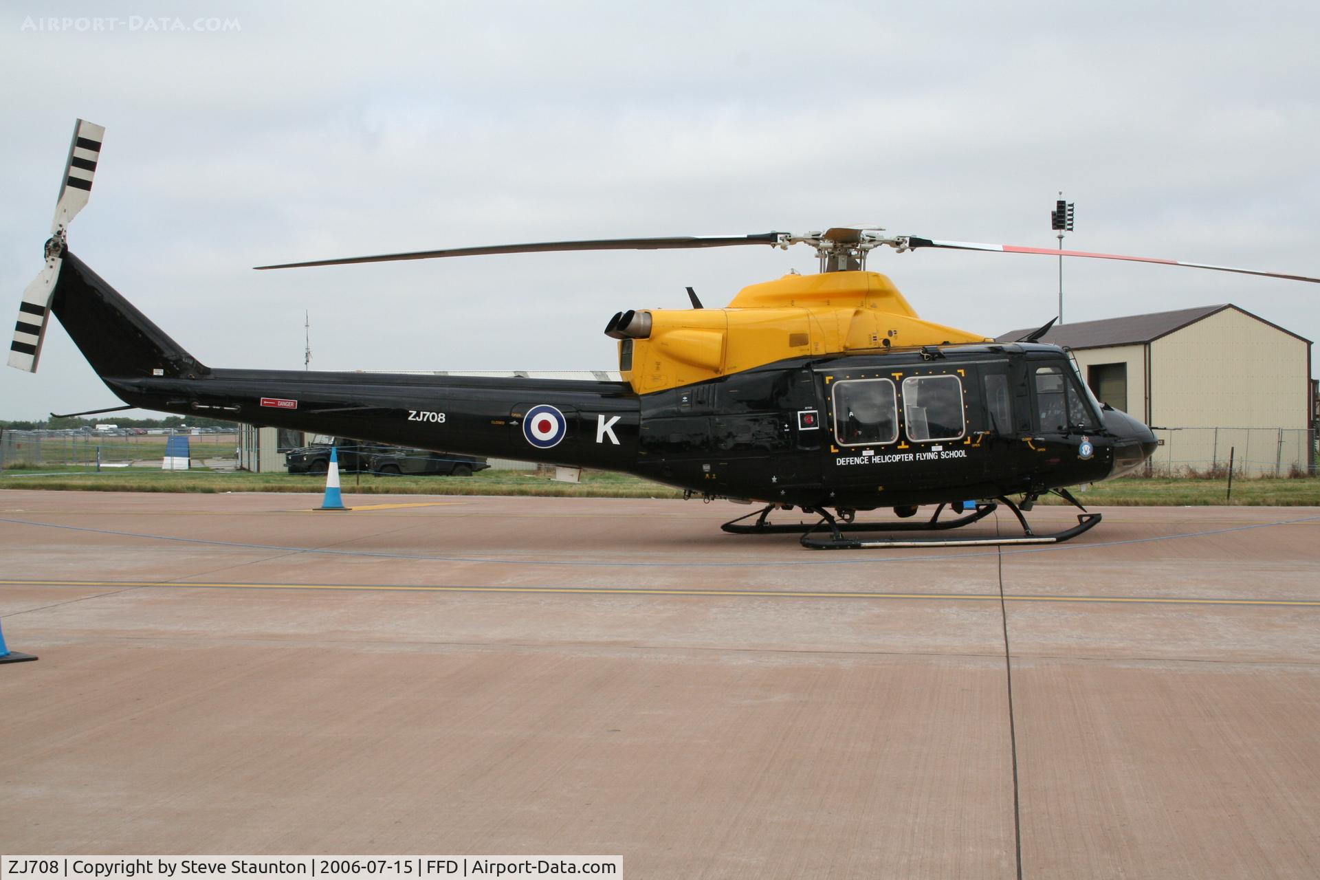 ZJ708, 2002 Bell 412EP Griffin HT1 C/N 36301, Royal International Air Tattoo 2006