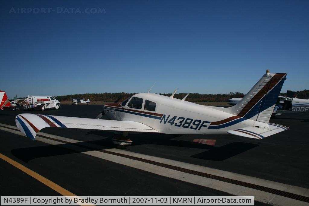 N4389F, 1976 Piper PA-28-140 C/N 28-7725013, Great day to take pictures.