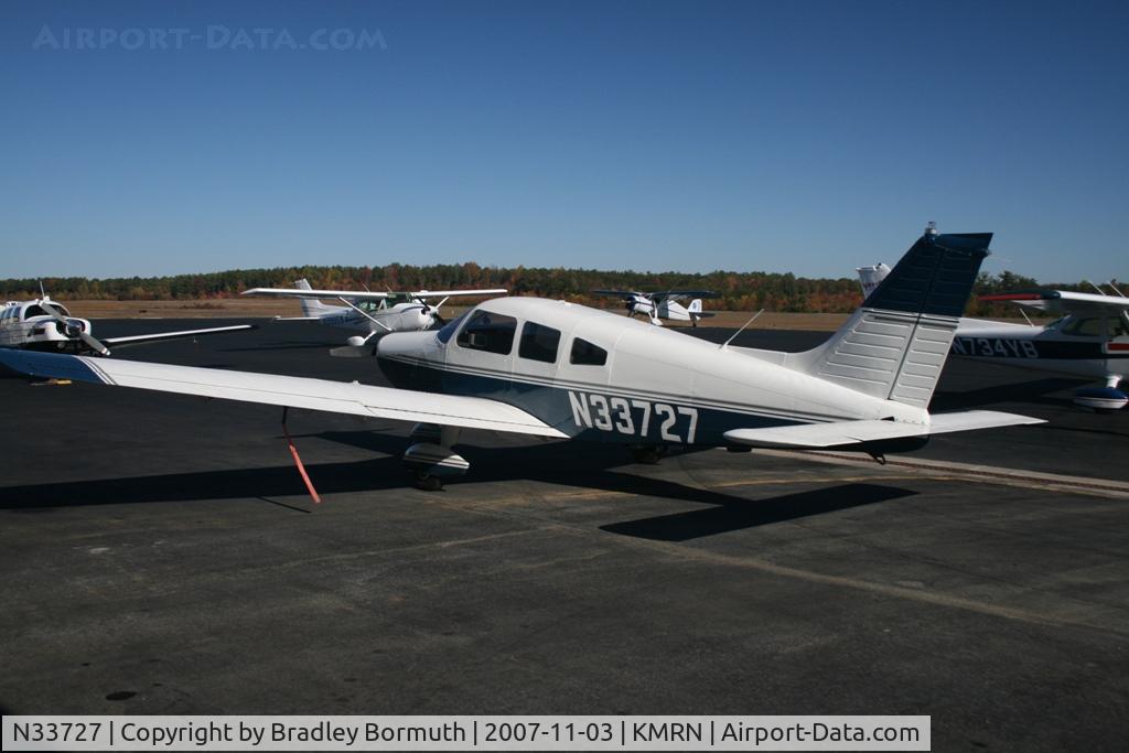 N33727, 1975 Piper PA-28-151 Cherokee Warrior C/N 28-7515358, Great day to take pictures.
