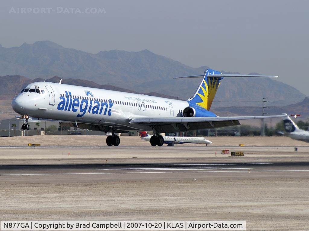 N877GA, 1994 McDonnell Douglas MD-83 (DC-9-83) C/N 53467, Allegiant Air / 1994 McDonnell Douglas DC-9-83 (MD-83)