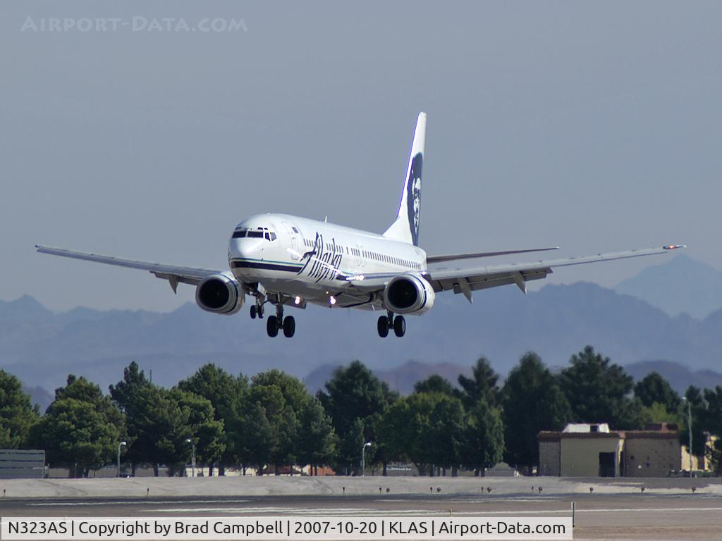 N323AS, 2004 Boeing 737-990 C/N 30021, Alaska Airlines / 2004 Boeing 737-990