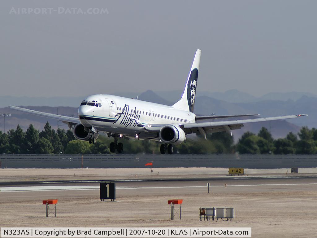 N323AS, 2004 Boeing 737-990 C/N 30021, Alaska Airlines / 2004 Boeing 737-990