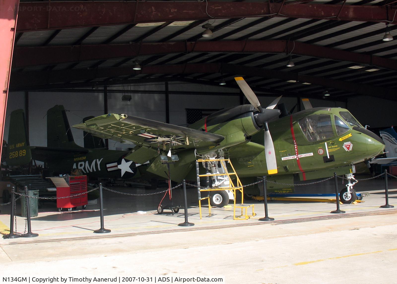 N134GM, 1962 Grumman OV-1D Mohawk C/N 48B, Grumman OV-1D, Cavanaugh Flight Museum, 62-5889