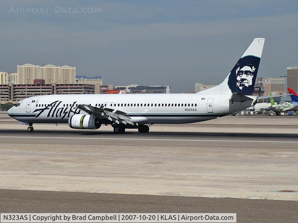N323AS, 2004 Boeing 737-990 C/N 30021, Alaska Airlines / 2004 Boeing 737-990