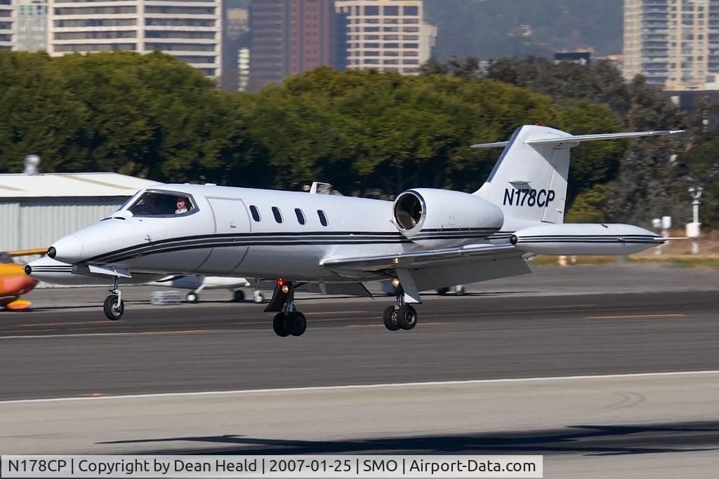 N178CP, 1975 Gates Learjet 35 C/N 005, Epps Air Service Inc 1975 Gates Learjet 35 landing RWY 21.