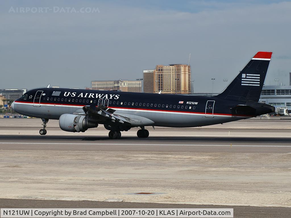 N121UW, 2000 Airbus A320-214 C/N 1294, US Airways / 2000 Airbus Industrie A320-214