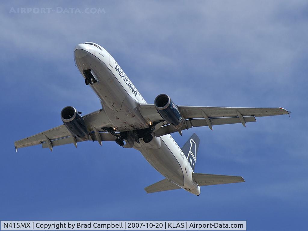 N415MX, 1994 Airbus A320-231 C/N 415, Mexicana / Airbus Industrie A320-231