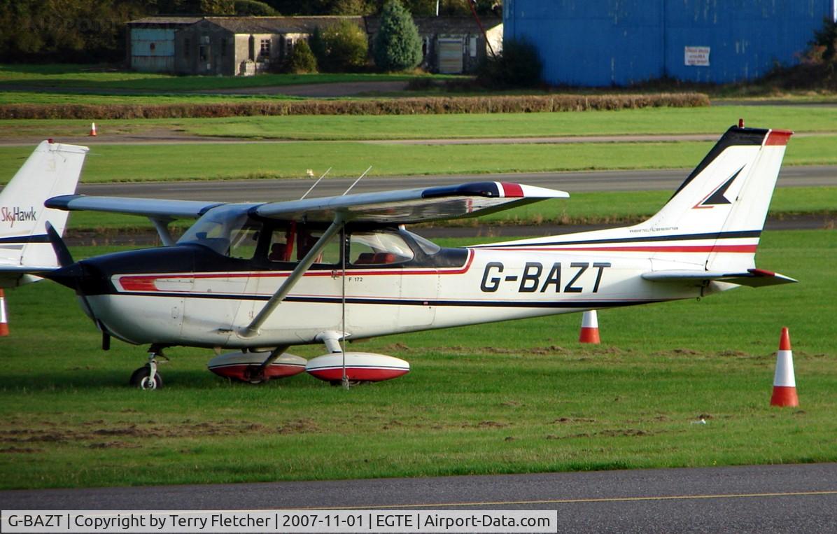 G-BAZT, 1973 Reims F172M Skyhawk Skyhawk C/N 0996, Exeter Airport  , Devon  , UK