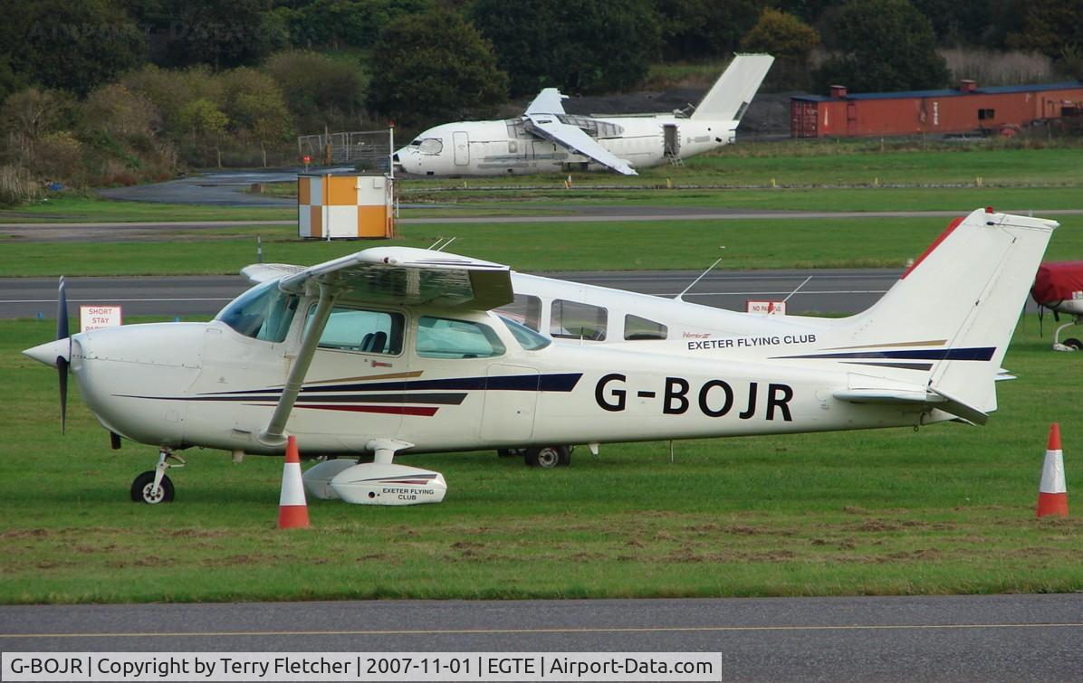 G-BOJR, 1982 Cessna 172P Skyhawk C/N 172-75574, Exeter Airport  , Devon  , UK