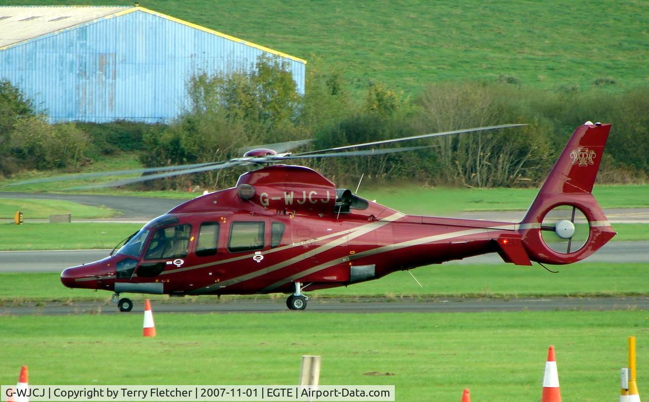 G-WJCJ, 2006 Eurocopter EC-155B-1 C/N 6748, Exeter Airport  , Devon  , UK