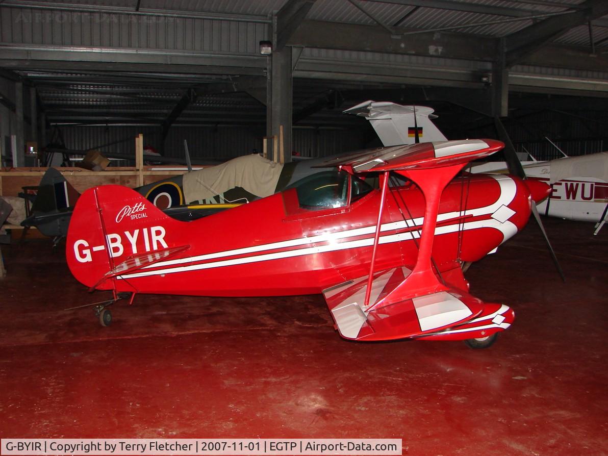 G-BYIR, 1981 Aerotek Pitts S-1S Special C/N 1-0063, Perranporth , Cornwall  , UK