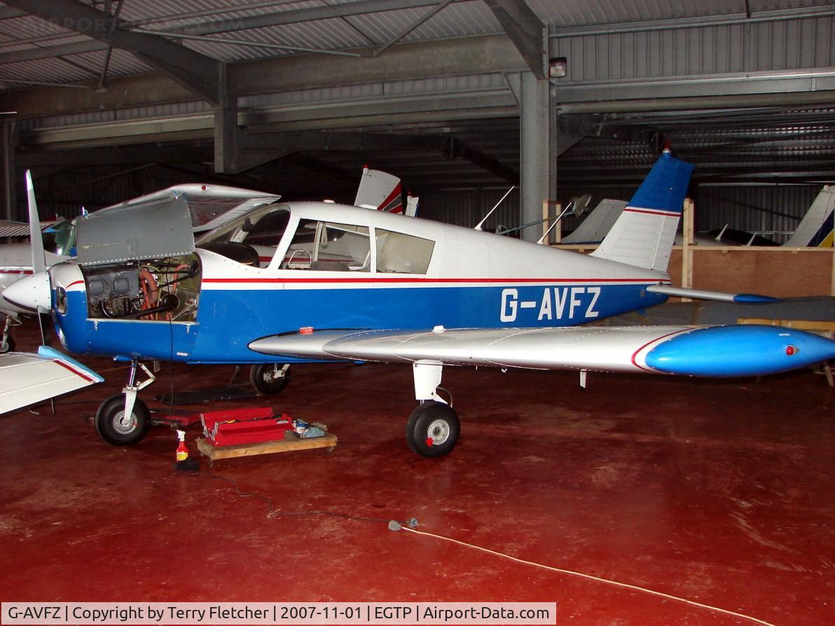 G-AVFZ, 1967 Piper PA-28-140 Cherokee C/N 28-22767, Perranporth , Cornwall  , UK