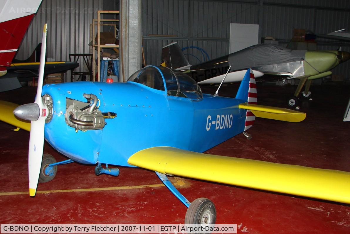G-BDNO, 1977 Taylor JT-1 Monoplane C/N PFA 1431, Perranporth , Cornwall  , UK