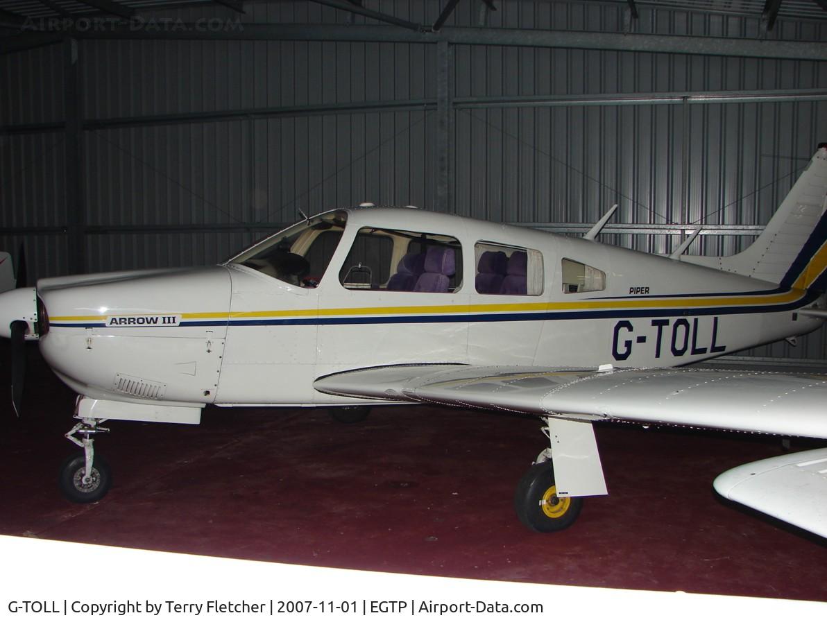 G-TOLL, 1977 Piper PA-28R-201 Cherokee Arrow III C/N 28R-7837025, Perranporth , Cornwall  , UK