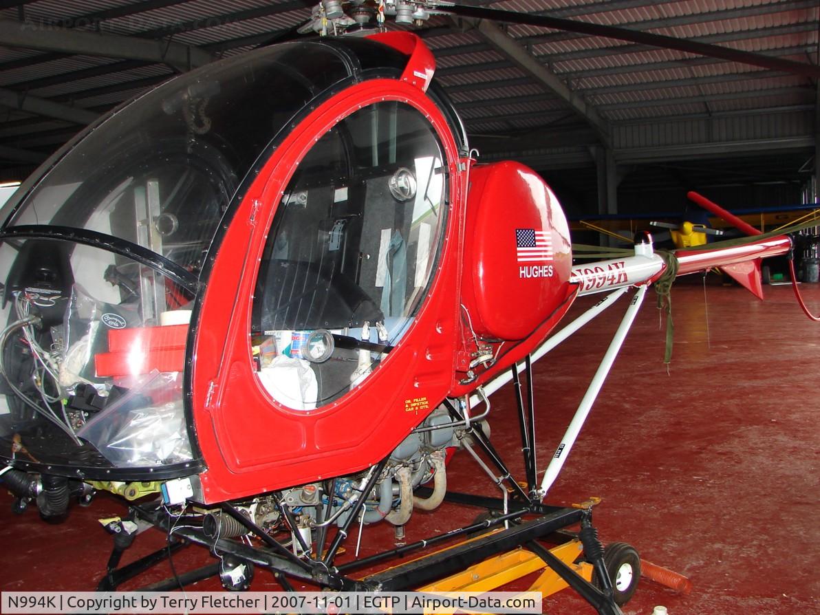 N994K, 1966 Hughes 269A C/N 67-16733, Perranporth , Cornwall  , UK