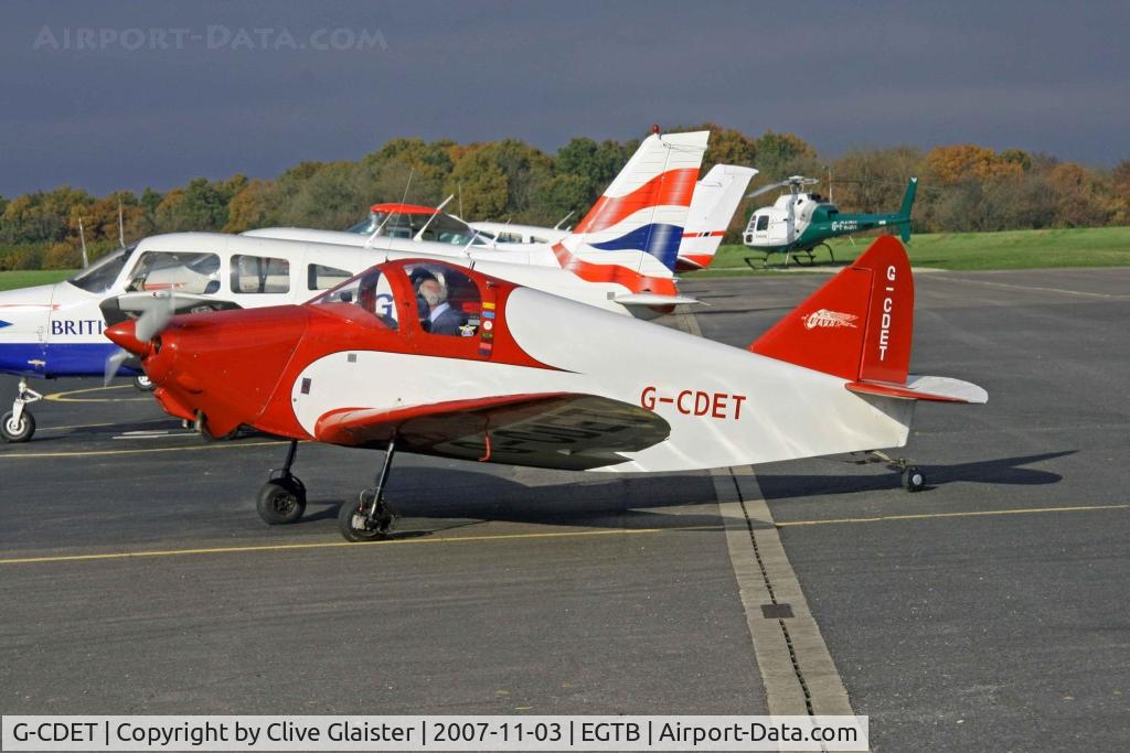 G-CDET, 1940 Culver LCA Cadet C/N 129, THESE WERE ALSO MADE AS RADIO CONTROLLED DRONES - Previous ID's: NC29261, N29261