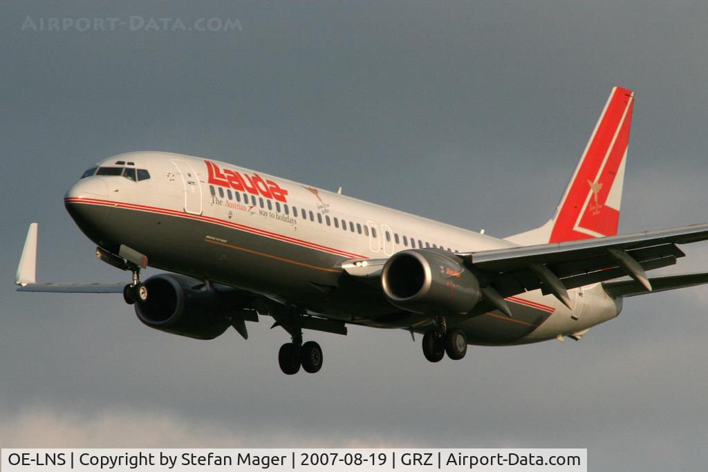OE-LNS, 2005 Boeing 737-8Z9 C/N 34262, Lauda Air B.737-800