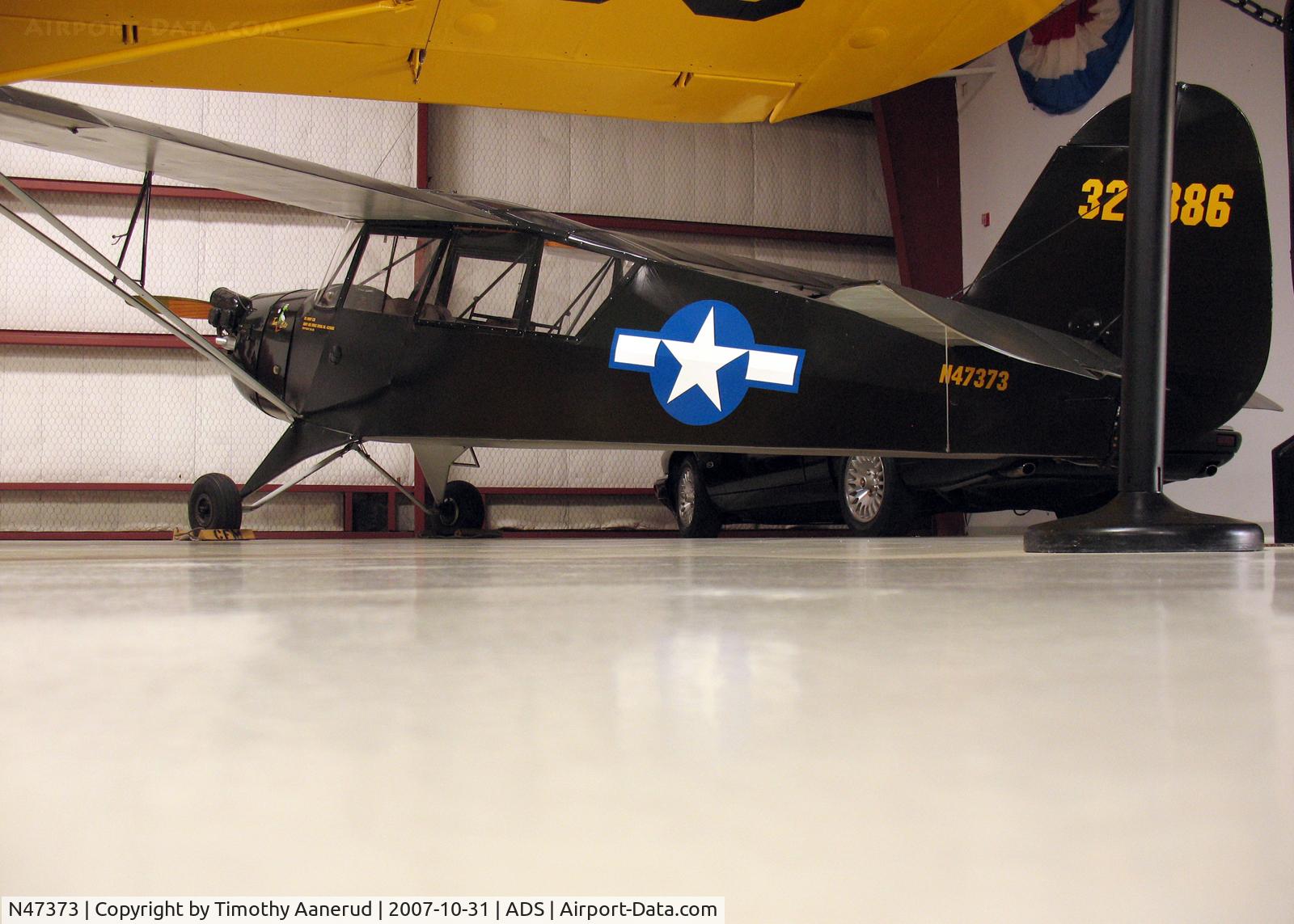 N47373, 1943 Aeronca 0-58B Grasshopper C/N 10233, Aeronca L-3B Grasshopper, 43-26886