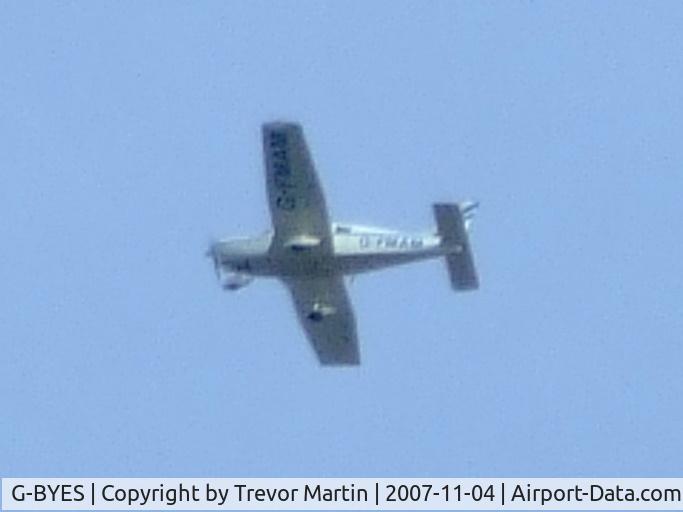 G-BYES, 1981 Cessna 172P C/N 172-74514, Flying Over Faversham
