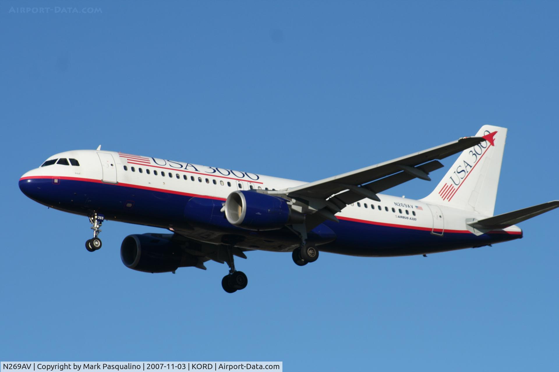 N269AV, 2004 Airbus A320-214 C/N 2187, Airbus A320