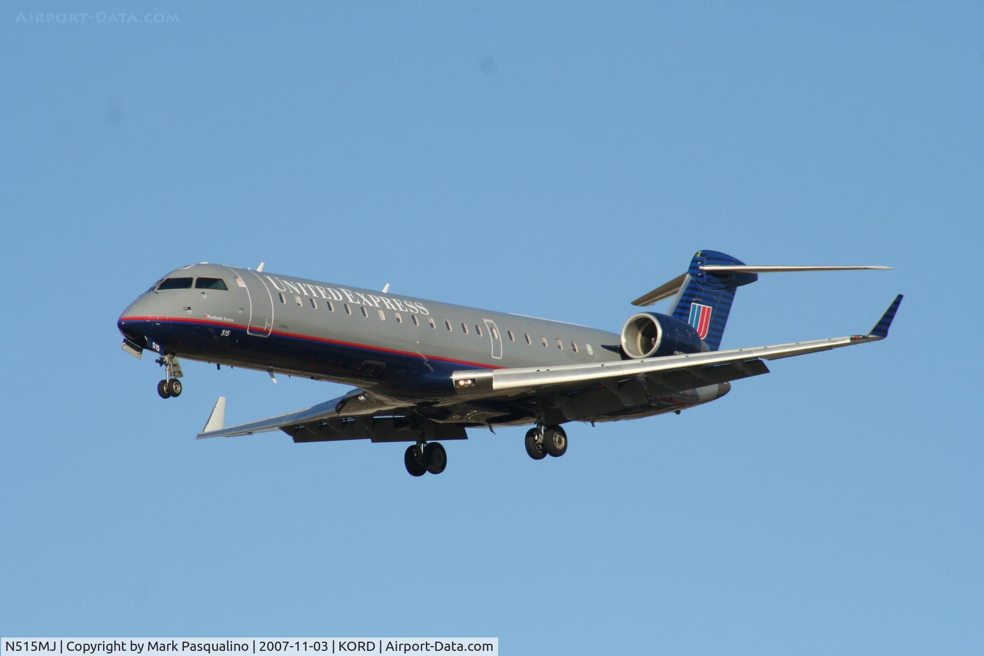 N515MJ, 2003 Bombardier CRJ-700 (CL-600-2C10) Regional Jet C/N 10117, CL-600-2C10