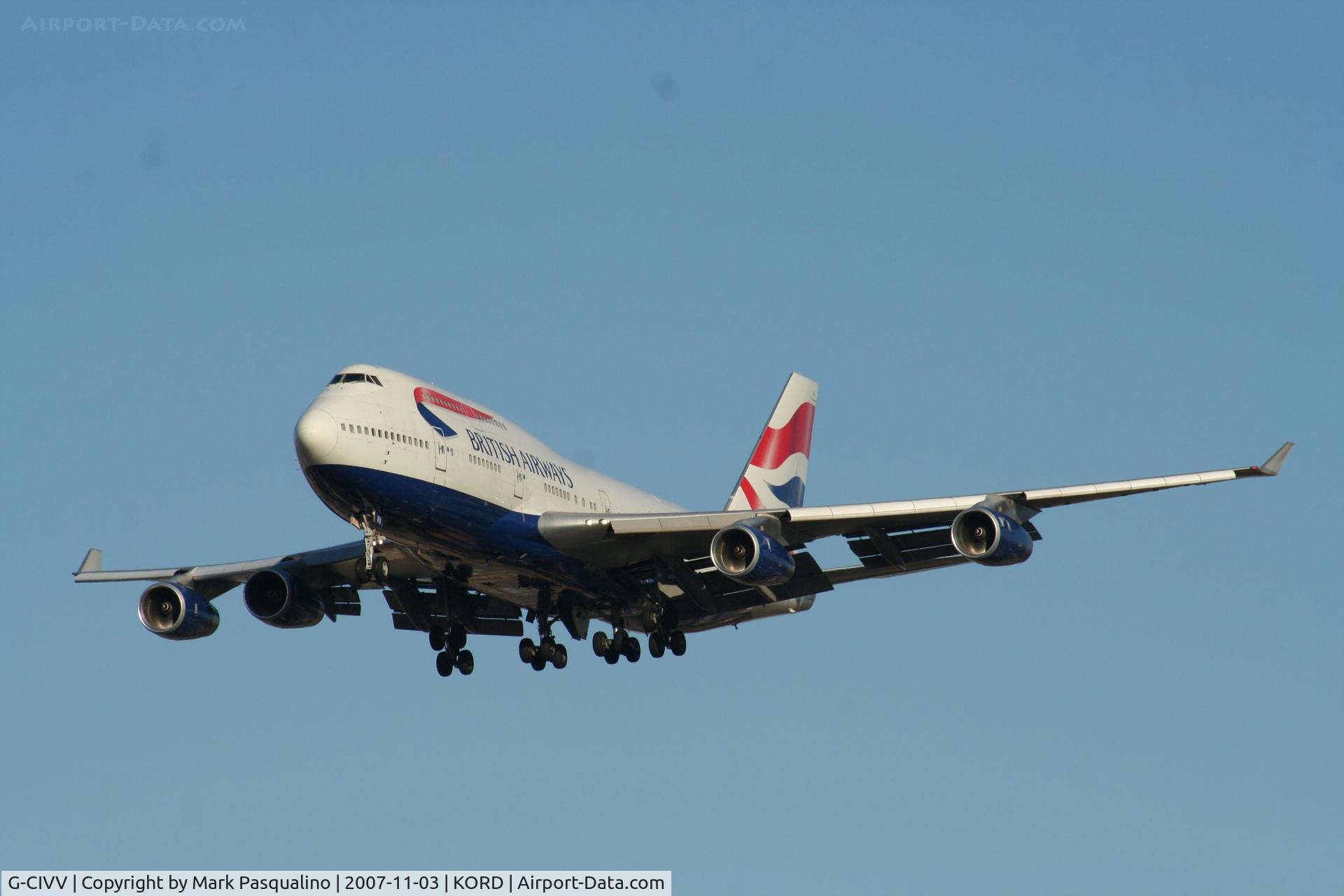 G-CIVV, 1998 Boeing 747-436 C/N 25819, Boeing 747-400