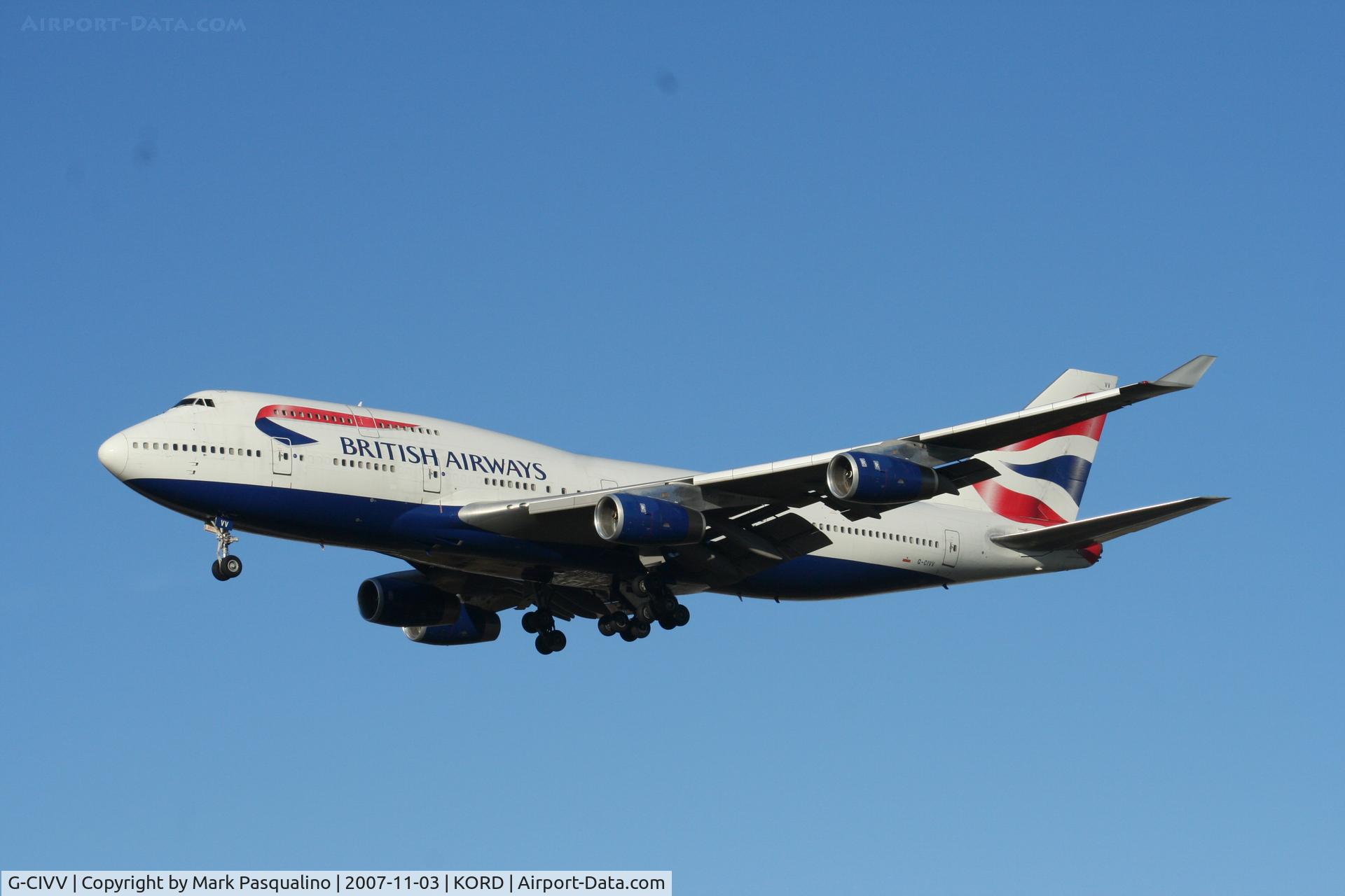 G-CIVV, 1998 Boeing 747-436 C/N 25819, Boeing 747-400
