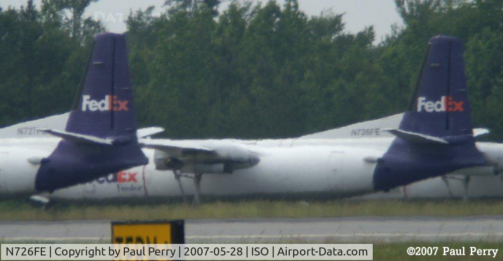 N726FE, 1985 Fokker F-27-500 Friendship C/N 10683, Like her sisters, she needs some TLC