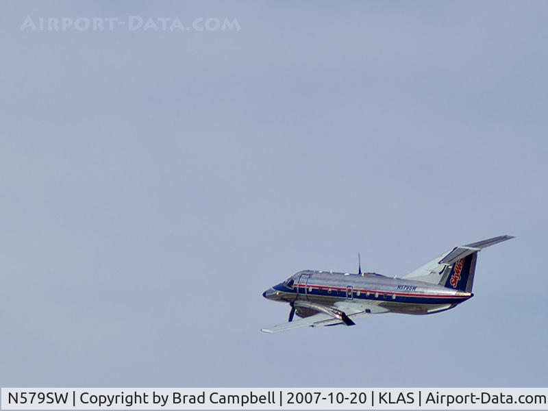 N579SW, 1998 Embraer EMB-120ER Brasilia C/N 120347, SkyWest Airlines / 1998 Embraer EMB-120ER