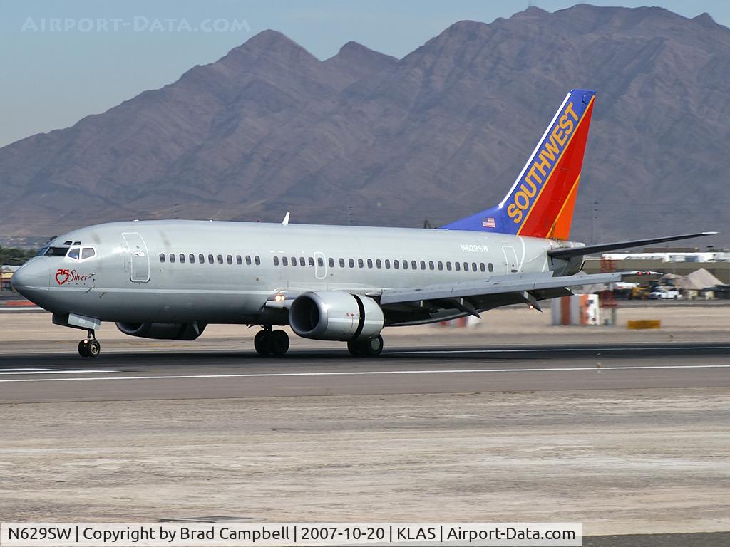 N629SW, 1996 Boeing 737-3H4 C/N 27704, Southwest Airlines - 'Silver One' / 1996 Boeing 737-3H4
