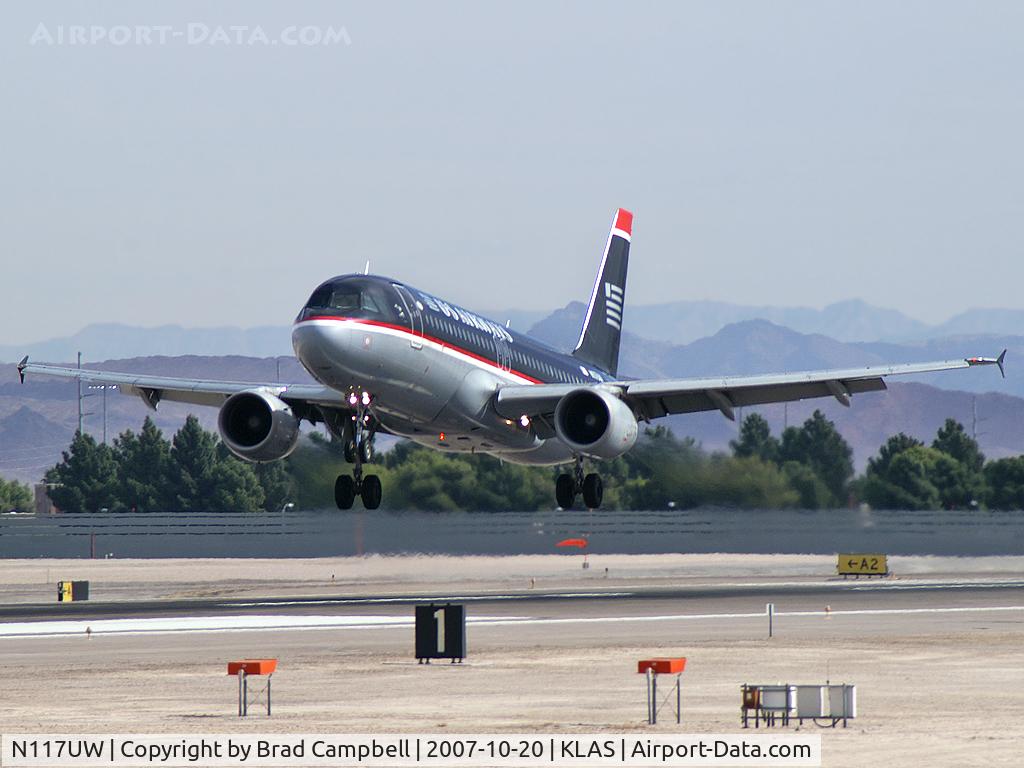 N117UW, 2000 Airbus A320-214 C/N 1224, US Airways / 2000 Airbus Industrie A320-214