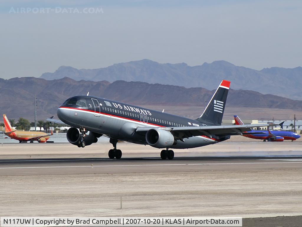 N117UW, 2000 Airbus A320-214 C/N 1224, US Airways / 2000 Airbus Industrie A320-214