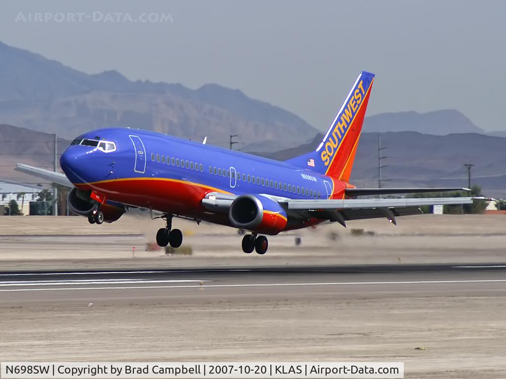 N698SW, 1986 Boeing 737-317 C/N 23176, Southwest Airlines / 1986 Boeing 737-317