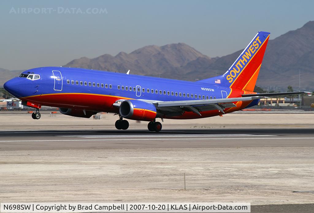 N698SW, 1986 Boeing 737-317 C/N 23176, Southwest Airlines / 1986 Boeing 737-317