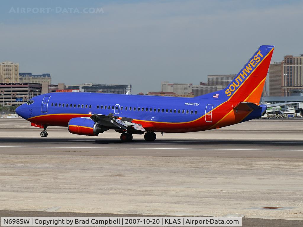 N698SW, 1986 Boeing 737-317 C/N 23176, Southwest Airlines / 1986 Boeing 737-317