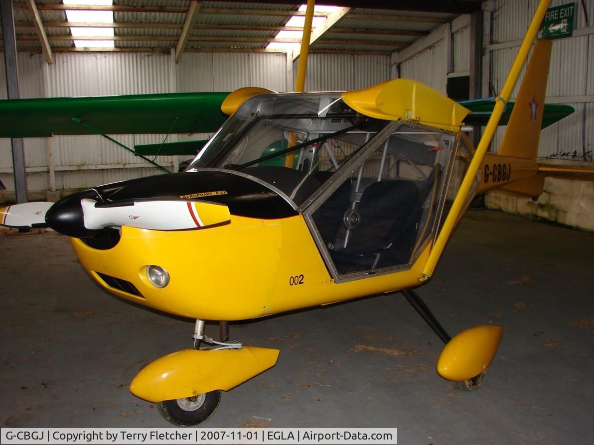 G-CBGJ, 2002 Aeroprakt A-22 Foxbat C/N PFA 317-13803, A22 Foxbat