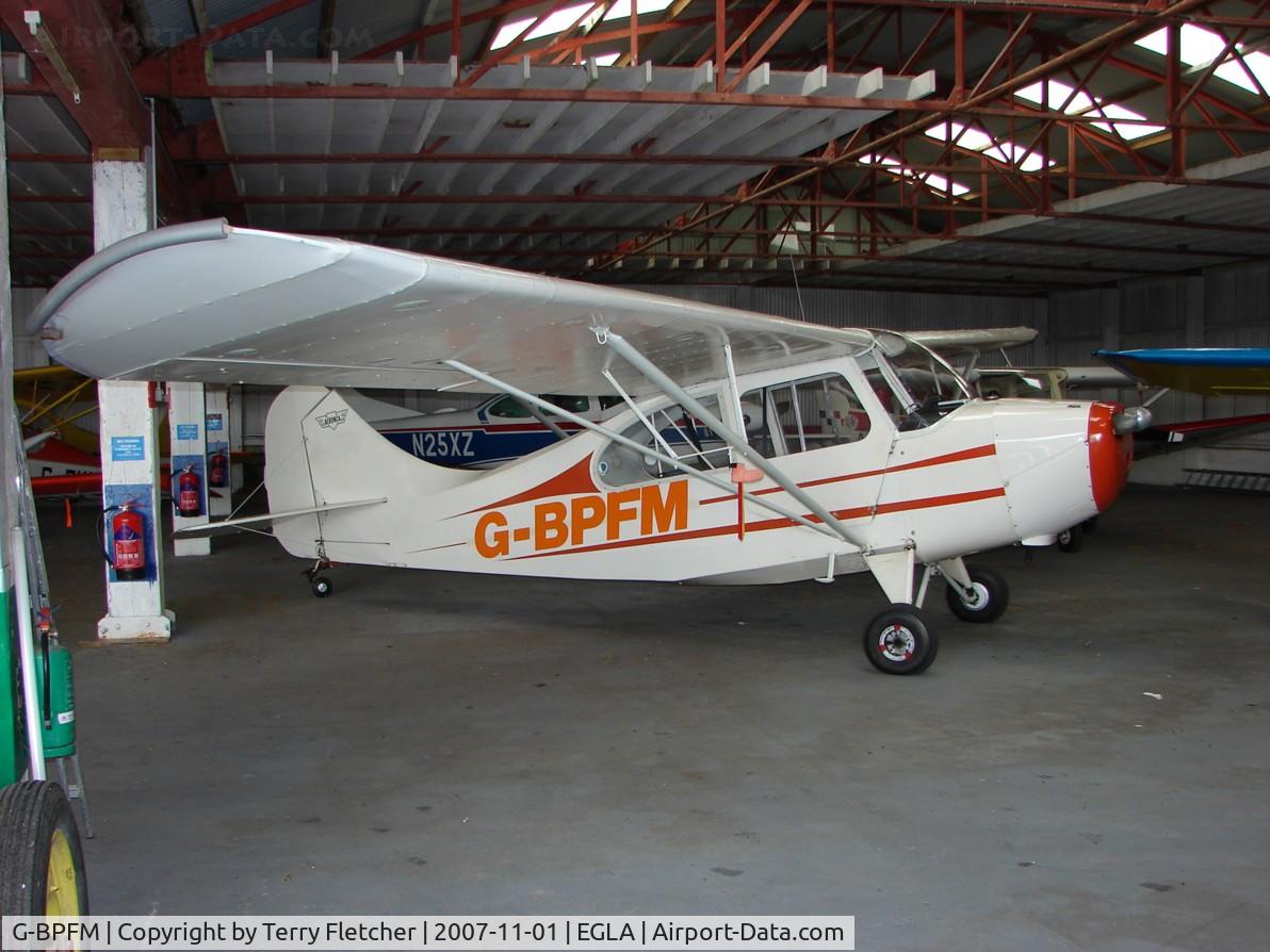 G-BPFM, 1946 Aeronca 7AC Champion C/N 7AC-4751, Aeronca 7AC