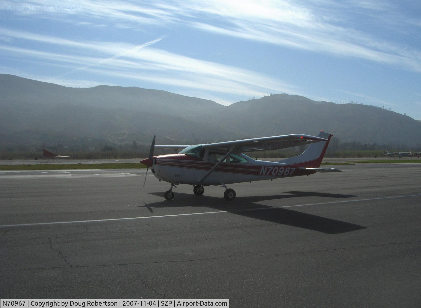 N70967, 1968 Cessna 182M Skylane C/N 18259438, 1968 Cessna 182M SKYLANE, Continental O-470-S 230 Hp, taxi