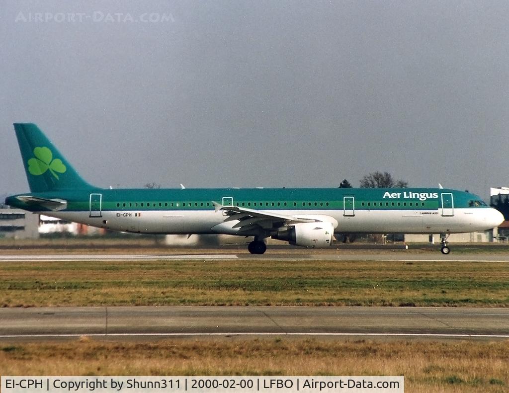 EI-CPH, 1999 Airbus A321-211 C/N 1094, Ready to take off rwy 14L