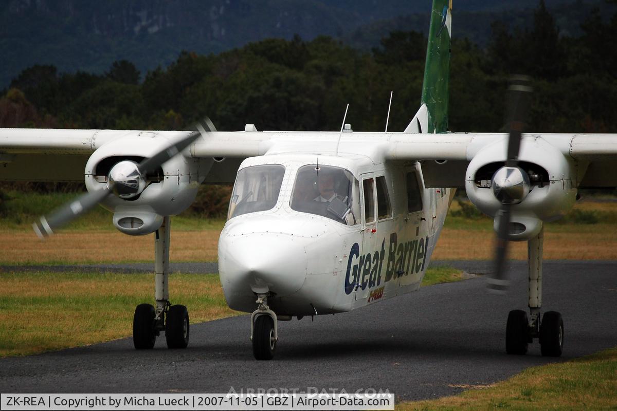 ZK-REA, Britten-Norman BN-2A-26 Islander C/N 43, Close-up