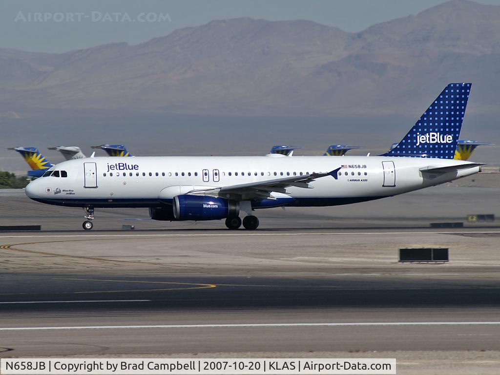 N658JB, 2007 Airbus A320-232 C/N 3150, jetBlue Airways - 'Woo Hoo' / 2007 Airbus A320-232