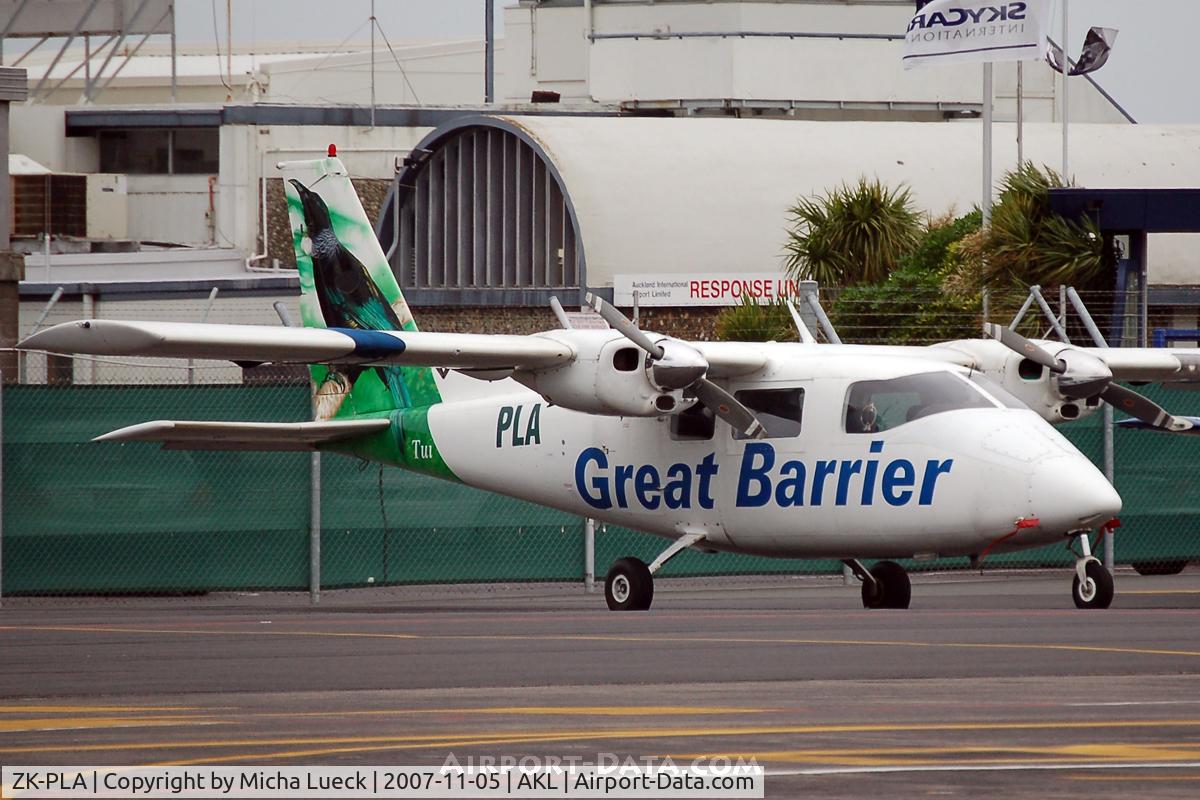 ZK-PLA, 1976 Partenavia P-68B C/N 86, Beautiful Tui tail
