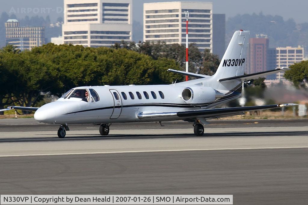 N330VP, 1995 Cessna 560 Citation Ultra C/N 560-0330, J&N LeasingLLC 1995 Cessna 560 Citation V N330VP starting takeoff roll on RWY 21.