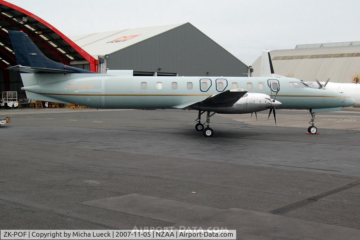ZK-POF, 1993 Fairchild SA-227DC Metro 23 C/N CC-844B, Parked in Auckland