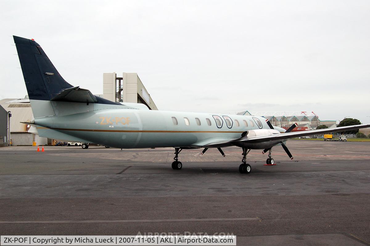 ZK-POF, 1993 Fairchild SA-227DC Metro 23 C/N CC-844B, Parked in Auckland