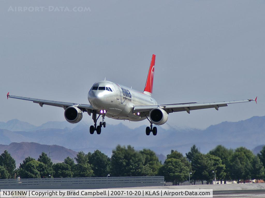N361NW, 1998 Airbus A320-212 C/N 0907, Northwest Airlines / 1998 Airbus Industrie A320-212